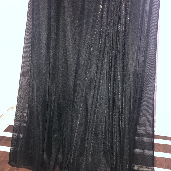 Joseph Ribkoff black evening long dress size 6 - Picture 10 of 14